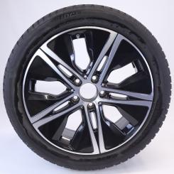 Ruota completa Alu Bridge/Blizzak LM001 cerchio a 5 razze 
