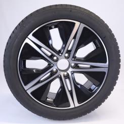Ruota completa Alu Bridge/Blizzak LM001 cerchio a 5 razze 