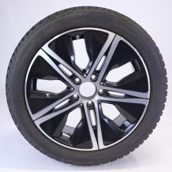 Ruota completa Alu Bridge/Blizzak LM001 cerchio a 5 razze 