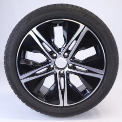 Ruota completa Alu Bridge/Blizzak LM001 cerchio a 5 razze 