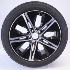 Ruota completa Alu Bridge/Blizzak LM001 cerchio a 5 razze 
