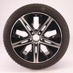 Ruota completa Alu Bridge/Blizzak LM001 cerchio a 5 razze 
