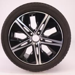 Ruota completa Alu Bridge/Blizzak LM001 cerchio a 5 razze 