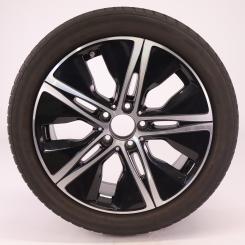Ruota completa Alu Bridge/Blizzak LM001 cerchio a 5 razze 