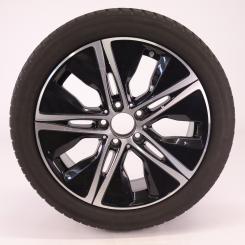 Ruota completa Alu Bridge/Blizzak LM001 cerchio a 5 razze 