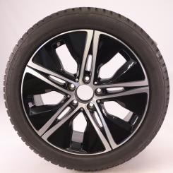 Ruota completa Alu Bridge/Blizzak LM001 cerchio a 5 razze 