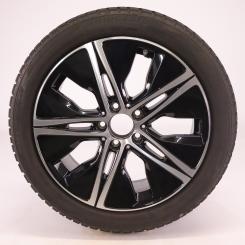 Ruota completa Alu Bridge/Blizzak LM001 cerchio a 5 razze 