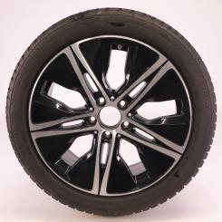 Ruota completa Alu Bridge/Blizzak LM001 cerchio a 5 razze 