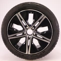 Ruota completa Alu Bridge/Blizzak LM001 cerchio a 5 razze 