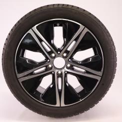 Ruota completa Alu Bridge/Blizzak LM001 cerchio a 5 razze 