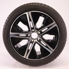 Ruota completa Alu Bridge/Blizzak LM001 cerchio a 5 razze 
