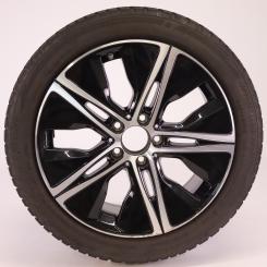 Ruota completa Alu Bridge/Blizzak LM001 cerchio a 5 razze 