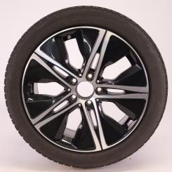 Ruota completa Alu Bridge/Blizzak LM001 cerchio a 5 razze 