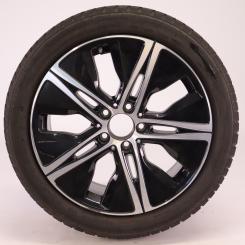 Ruota completa Alu Bridge/Blizzak LM001 cerchio a 5 razze 