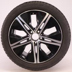 Ruota completa Alu Bridge/Blizzak LM001 cerchio a 5 razze 