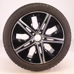 Ruota completa Alu Bridge/Blizzak LM001 cerchio a 5 razze 