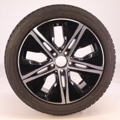 Ruota completa Alu Bridge/Blizzak LM001 cerchio a 5 razze 