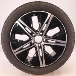 Ruota completa Alu Bridge/Blizzak LM001 cerchio a 5 razze 