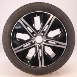 Ruota completa Alu Bridge/Blizzak LM001 cerchio a 5 razze 