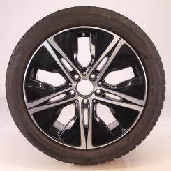 Ruota completa Alu Bridge/Blizzak LM001 cerchio a 5 razze 