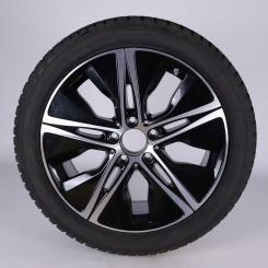 Wheel Package invernali in lega da 18 pollici con pneumatici Bridgestone per Classe B 247, CLA 118 e altri, Mercedes-Benz originale