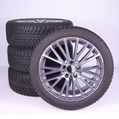 Ruote complete set 18 pollici alluminio Bridgestone Classe C 