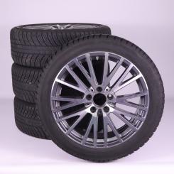 Ruote complete set 18 pollici alluminio Bridgestone Classe C 