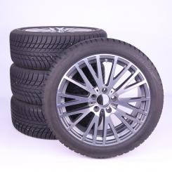 Ruote complete set 18 pollici alluminio Bridgestone Classe C 