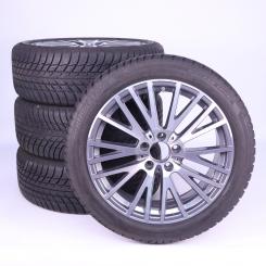 Ruote complete set 18 pollici alluminio Bridgestone Classe C 