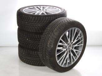 Ruote complete set 18 pollici alluminio Bridgestone Classe C 
