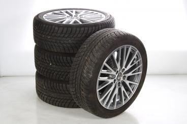 Ruote complete set 18 pollici alluminio Bridgestone Classe C 