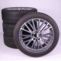 Ruote complete set 18 pollici alluminio Bridgestone Classe C 