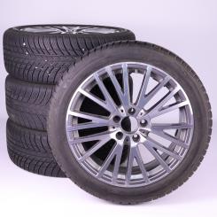 Ruote complete set 18 pollici alluminio Bridgestone Classe C 