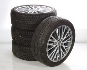Ruote complete set 18 pollici alluminio Bridgestone Classe C 