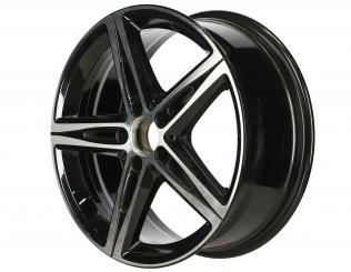 Cerchio in alluminio a 5 razze 