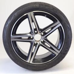 Wheel Package estive in lega da 18 pollici con pneumatici Continental per Classe A 177, CLA 118 e altri, Mercedes-Benz originale