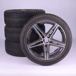 Ruote complete set 18 pollici alluminio Bridgestone Classe C 