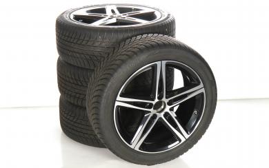 Ruote complete set 18 pollici alluminio Bridgestone Classe C 