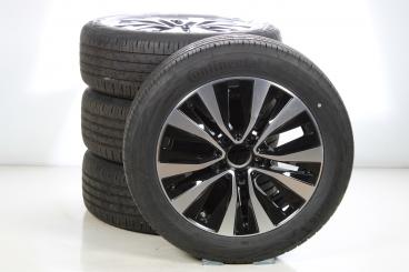 Ruote complete set da 17 pollici alluminio CONTINENTAL Class 