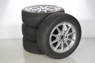 Set di ruote invernali in lega da 16 pollici con pneumatici Hankook per CLA 118, CLA ShootingBrake X118 e altri, Mercedes-Benz originale