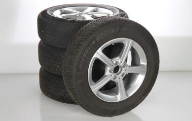 Ruote complete set da 17 pollici in alluminio MICHELIN GLA G 