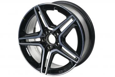 Cerchio in alluminio AMG a 5 doppie razze 
