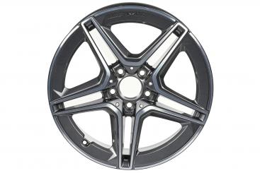 Cerchio in alluminio AMG a 5 doppie razze 