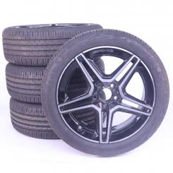 Ruote complete set AMG da 18 pollici alluminio CONTINENTAL C 