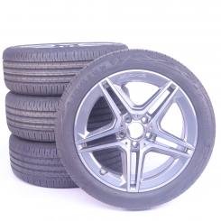 Ruote complete set AMG da 18 pollici alluminio CONTINENTAL C 