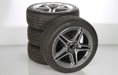 Ruote complete set AMG da 18 pollici in alluminio HANKOOK Cl 
