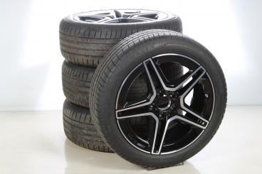 Ruote complete set AMG da 18 pollici in alluminio Bridgeston 