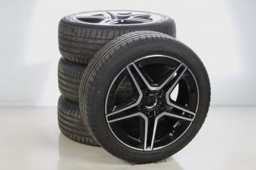 Ruote complete set AMG da 18 pollici in alluminio Bridgeston 