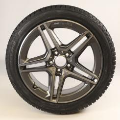 Set di ruote invernali in lega da 18 pollici con pneumatici Pirelli per CLA 118, Classe A 177 e altri, Mercedes-AMG originale
