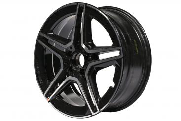 Cerchio in alluminio AMG a 5 doppie razze 